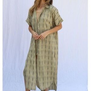 New Jen’s Pirate Booty Sunfair Patterned Midi Dress